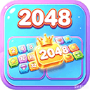 Emoji 2048游戏封面 - 滑动合并 Emoji，一路进化到 👑 皇冠